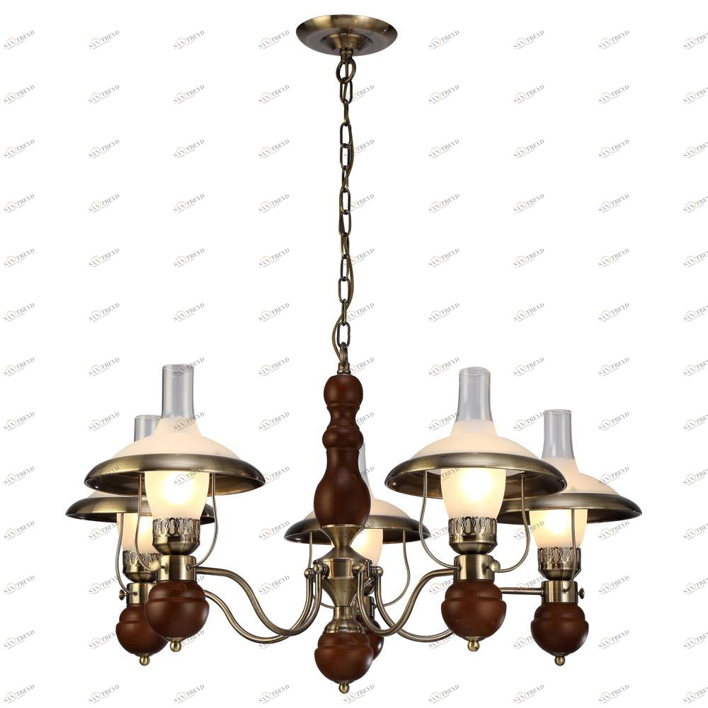 Подвесная люстра Arte Lamp Capanna A4533LM-5AB ARTE LAMP ДИЗАЙНЕРСКИЕ, CAPANNA 056537 Белый 