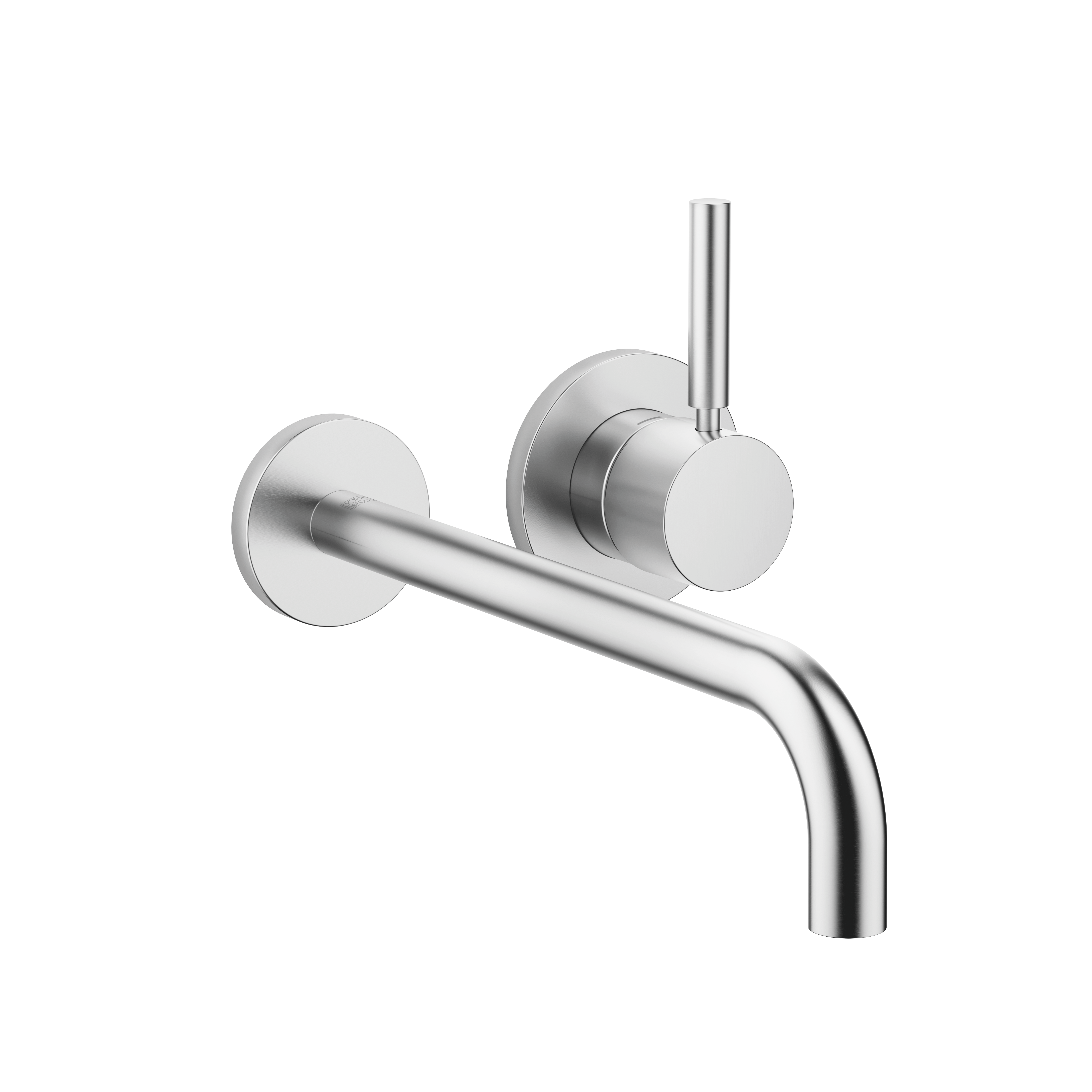 МЕТА Смеситель для раковины, однорычажный, настенный с отдельными розетками - Матовый Хром DornBracht 36863660-93