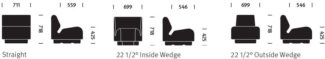 Herman Miller Секционный модульный диван из ткани Chadwick sun-id-1428442 - Вид №9