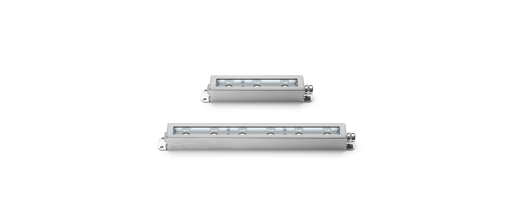 8419211 Встроенный светильник Platek MINI CORNICHE FULL INOX  MINI CORNICHE FULL INOX 300 mm - LED 3000K 13°  - Вид №1