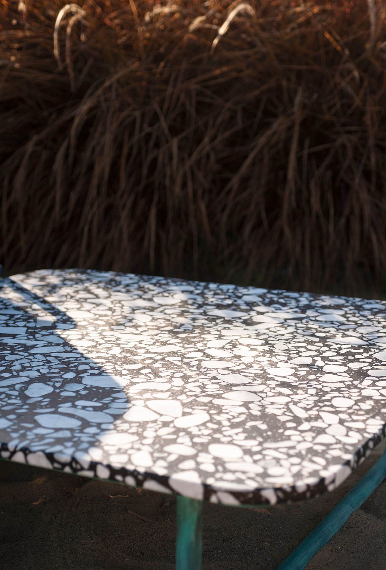 Квадратный садовый столик из натурального камня Baxter Аризона ARCH-00130347 - Вид №3