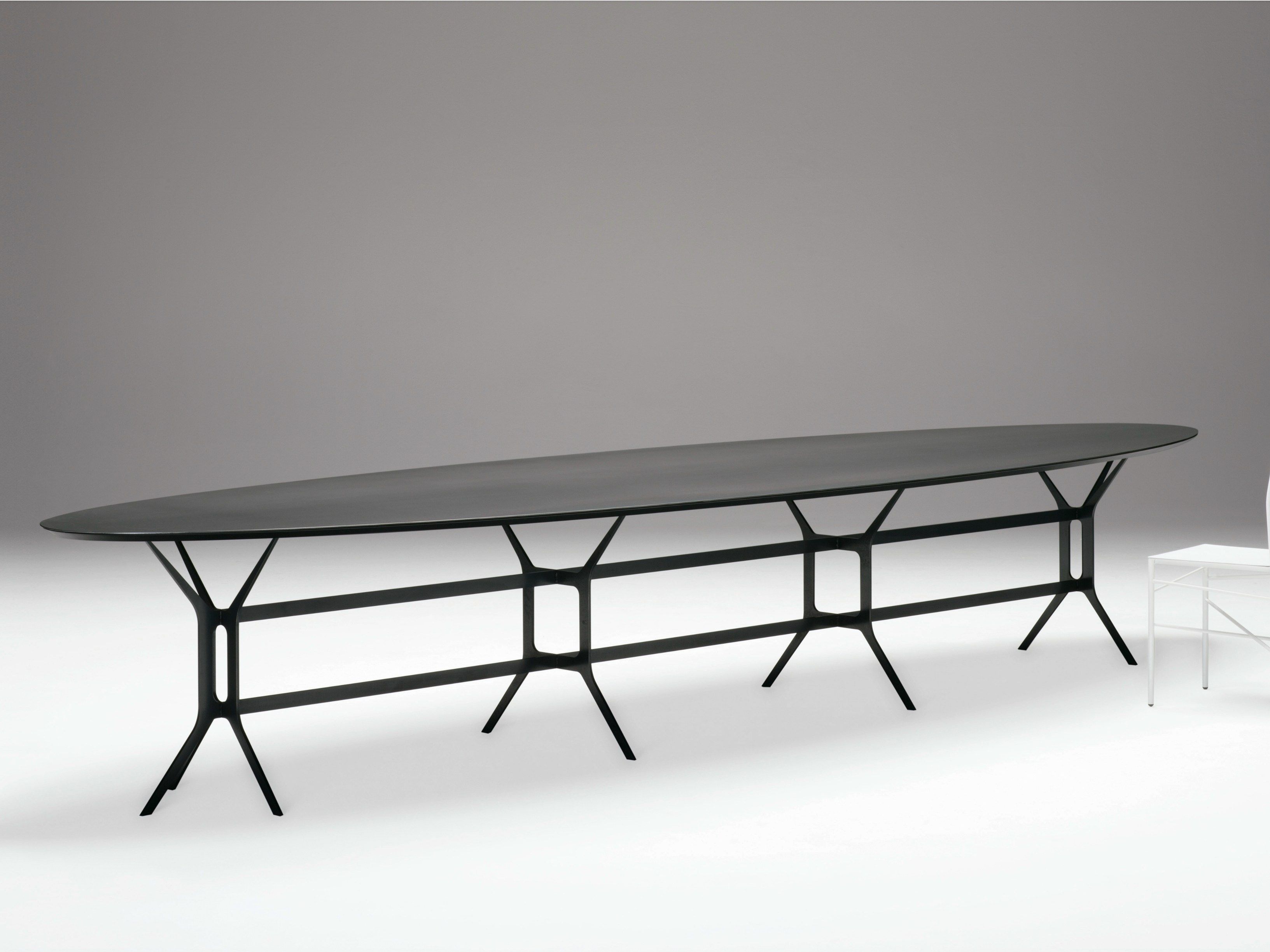 Металлический овальный стол YDF столы ARCH-00033737 - Вид №1