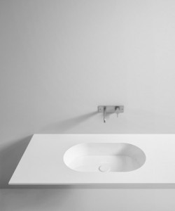 Rexa Design Топ из гелькоута с овальной раковиной REXA-ST96