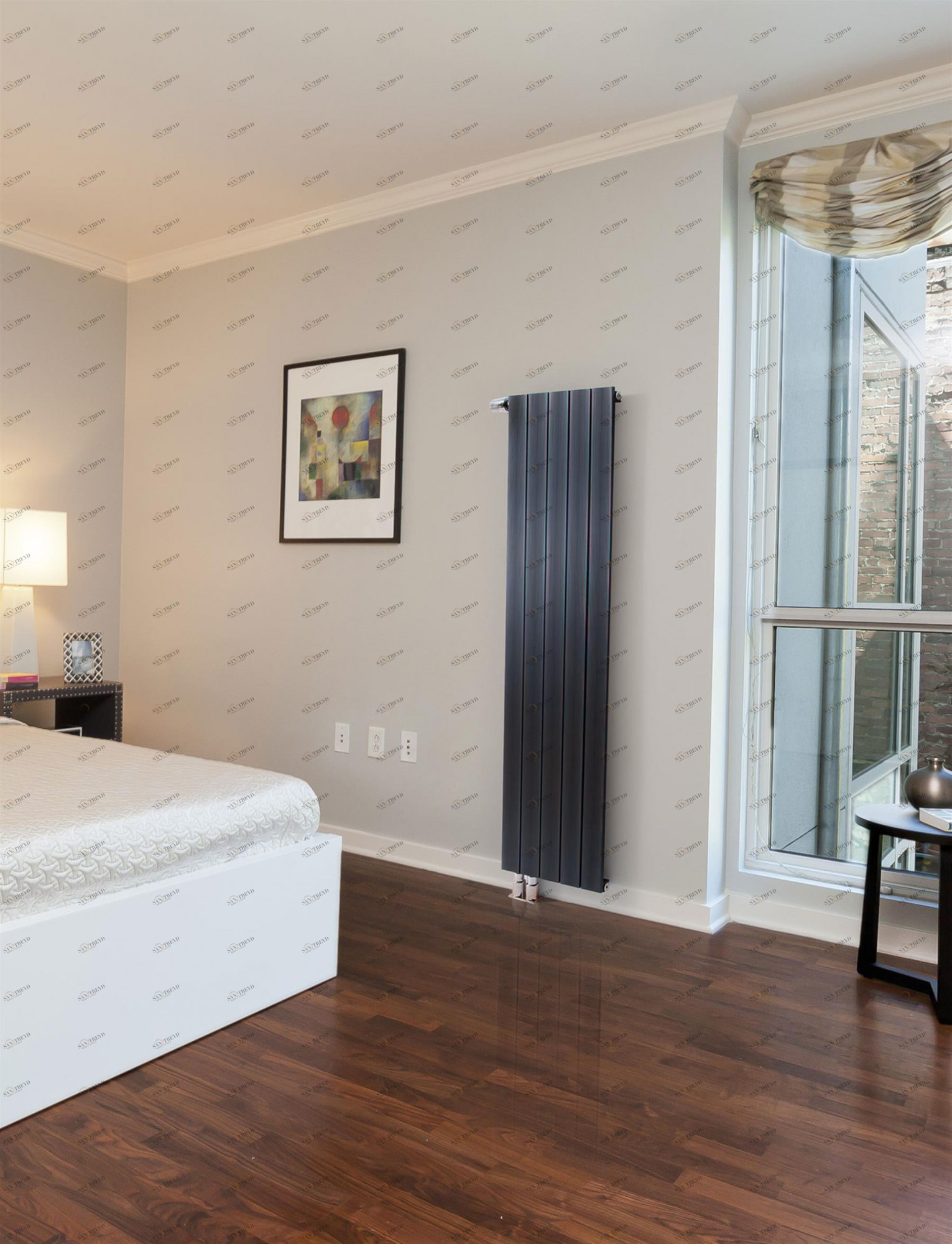 Радиатор Hammam MIMOSA Aluminium radiator комбинированный; электрический или водяной Алюминий 