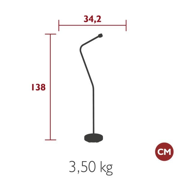 Алюминиевый торшер Fermob Aplô ARCH-00082299 - Вид №5