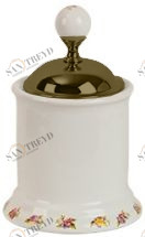 Баночка низкая MIGLIORE Provance Ml.PRO-60.527.BR, цвет бронза 