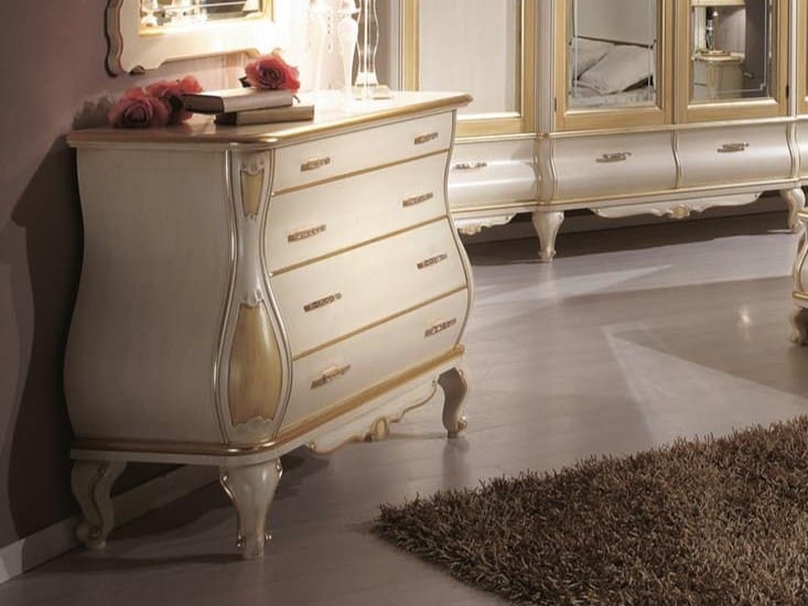 Комод из массива дерева со встроенными ручками GUERRA VANNI Amelia ARCH-00137023