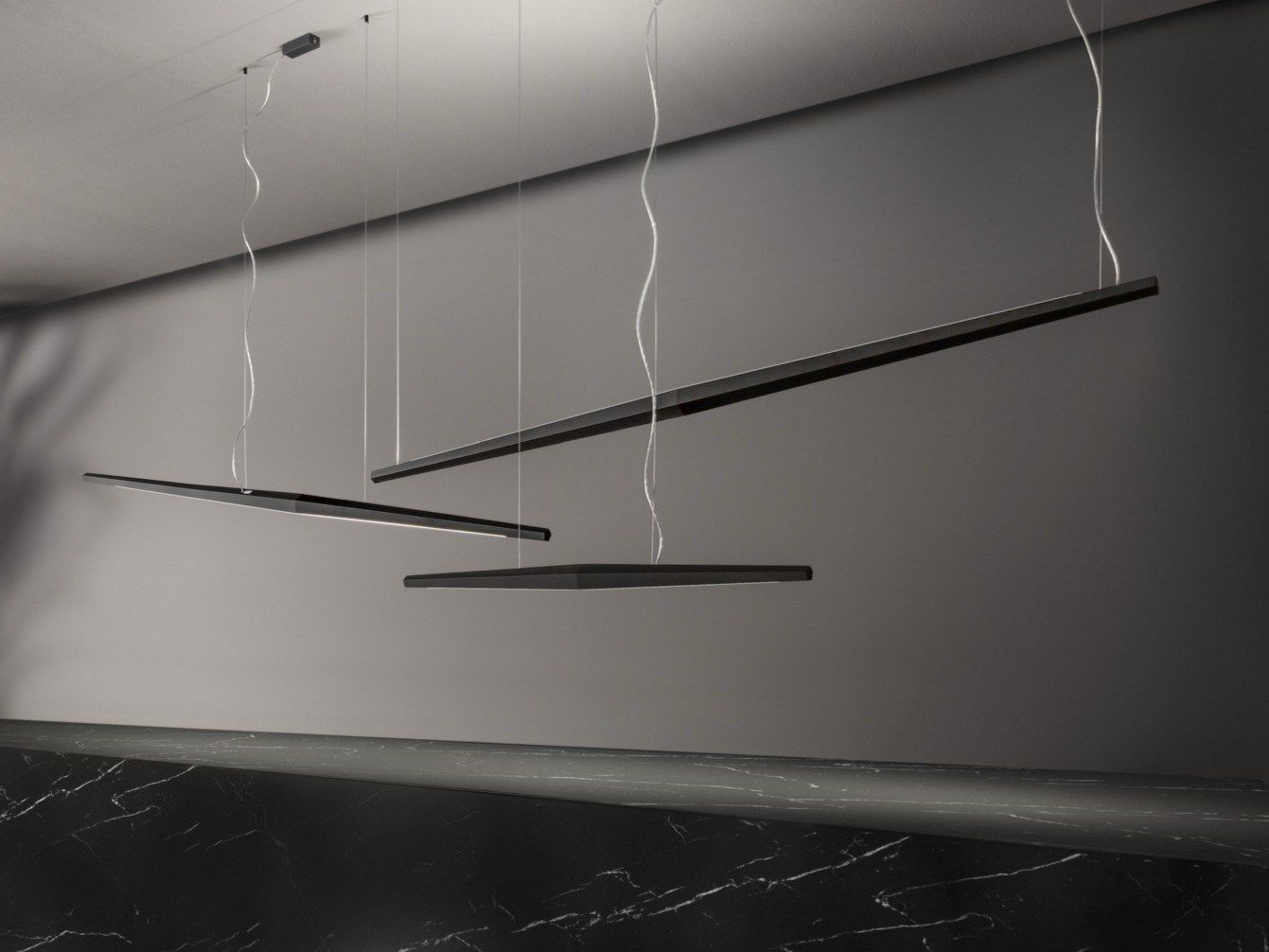 Алюминиевый светодиодный подвесной светильник Panzeri Viisi ARCH-00105413