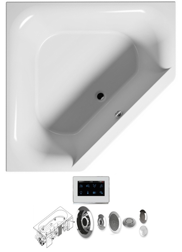 BA1100500000000_lux8 Ванна Riho Austin Santreyd - Вид №1