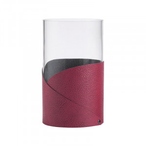 983669 HIPPO raspberry ваза для цветов 11х20см;LIND DNA