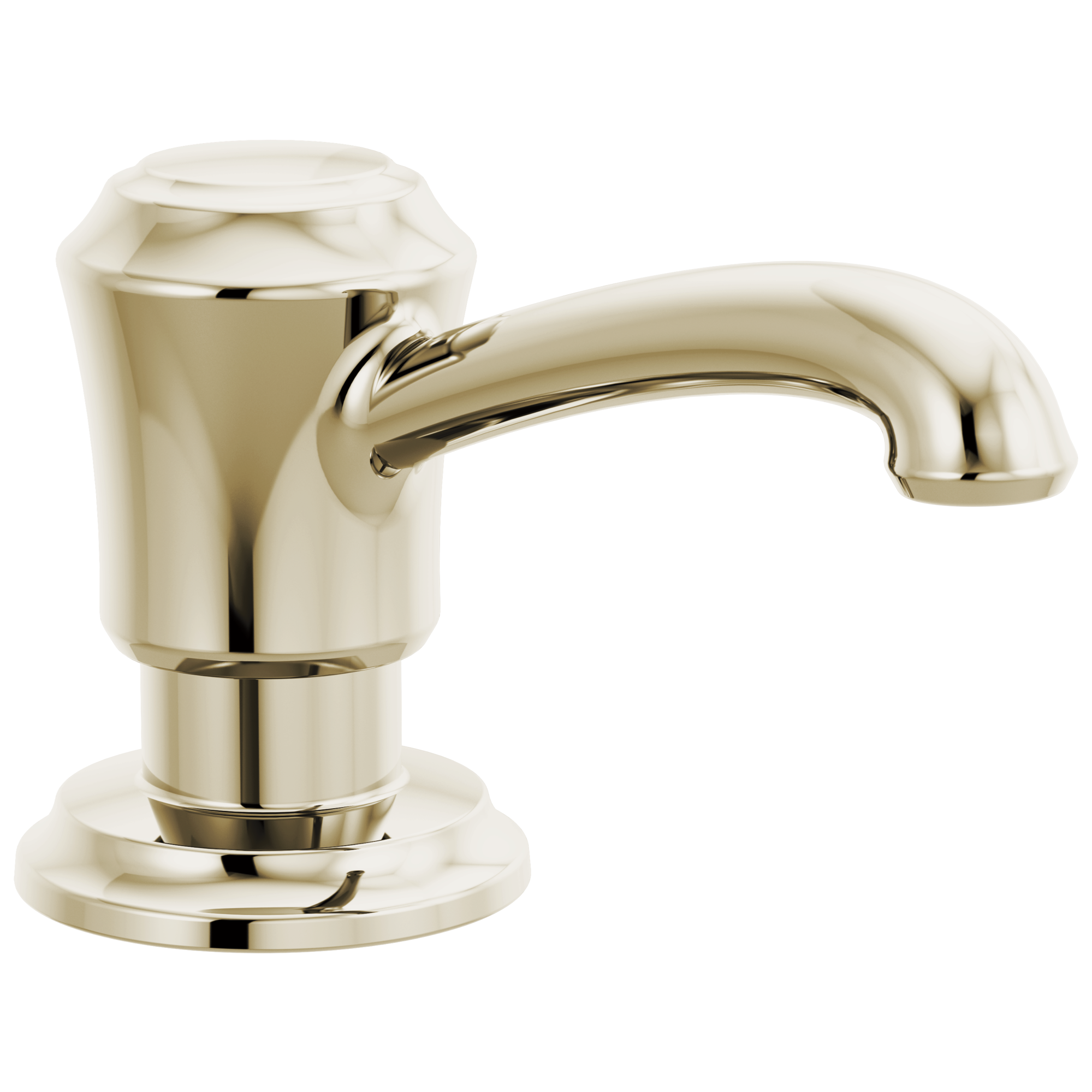 RP100735PN Дозатор мыла из металла Delta Faucet Cassidy Полированный никель 