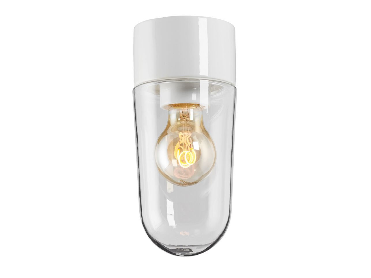 Настенный светильник / потолочный светильник из стекла и фарфора Ifö Electric Classic ARCH-00104338