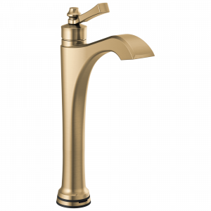 756T-CZ-DST Смеситель для ванной комнаты с одной ручкой и технологией Touch2O.xt Delta Faucet Dorval Шампанское бронза