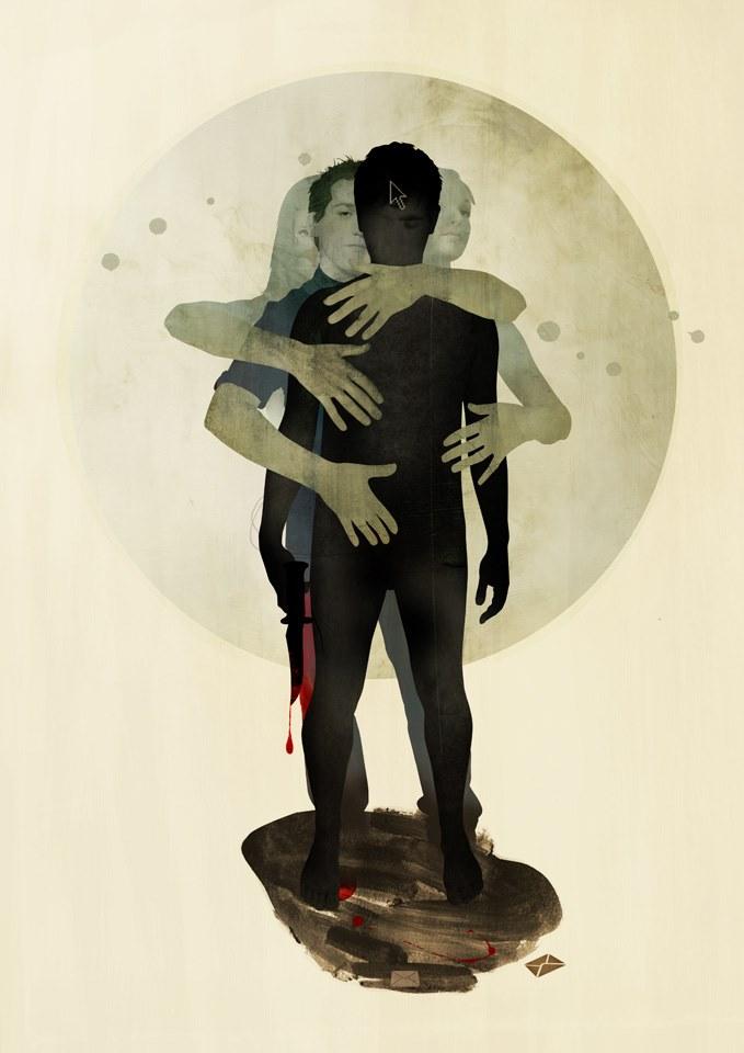 MOMENTI Авторский художественный принт Crazy home paintings Dh-001 - Вид №1