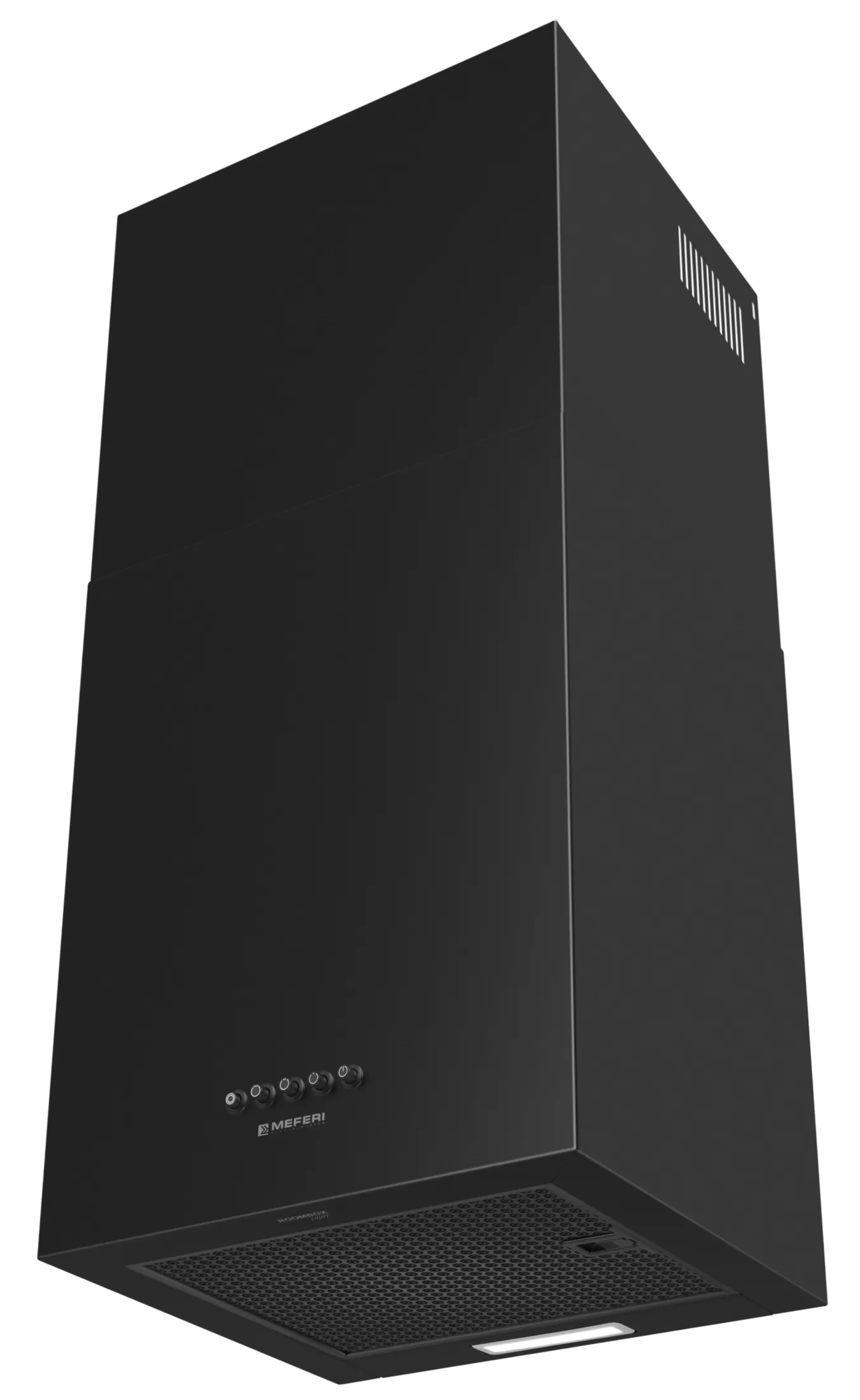 9168704 Вытяжка пристенная Meferi ROOMBOX40BK LIGHT черный STDN-0017900 - Вид №3