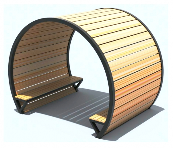 14392 СИНТИ Extra 1, беседка парковая LAB.Space  - Вид №1