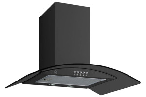 16694048 Кухонная вытяжка 160 BLACK 4332 MBS RUTA