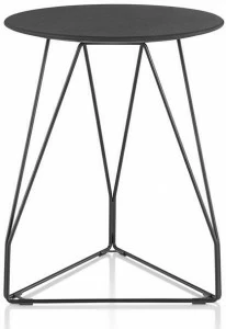 Herman Miller Круглый журнальный столик из металла Polygon wire