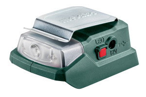 15902508 Адаптер питания+фонарь PowerMaxx PA 12 LED-USB 600298000 Metabo