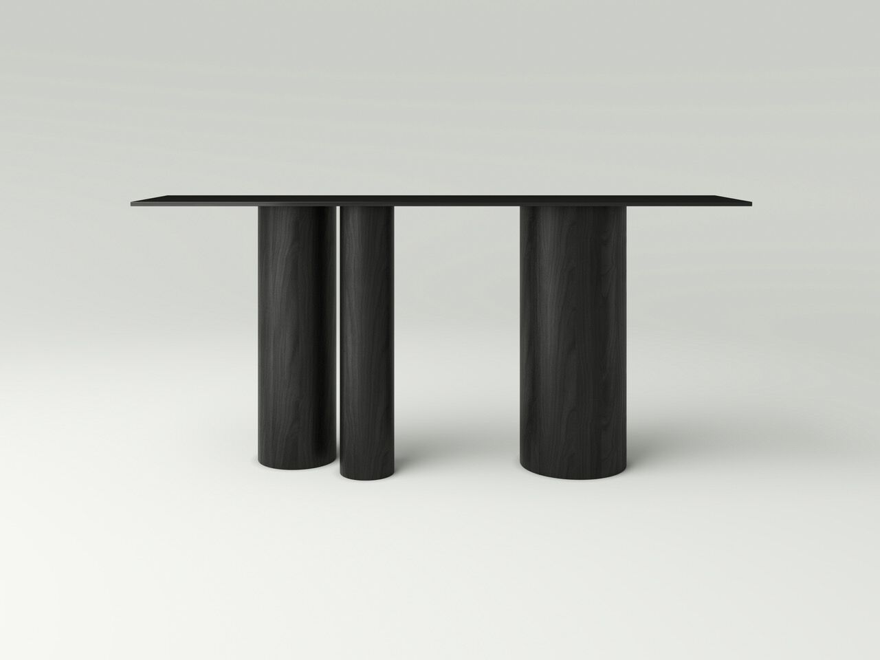 Металлическая консоль с дубовой столешницей NITZAN HOME OOO ARCH-00088321