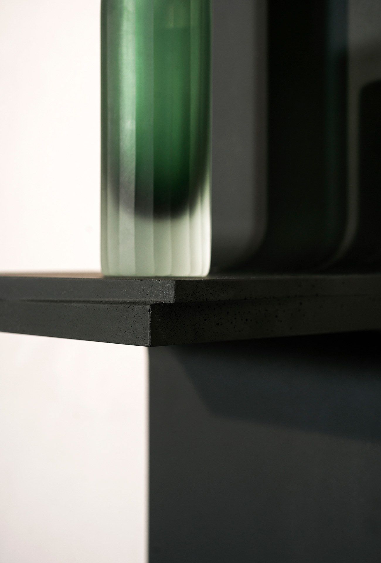 Бетонный модульный книжный шкаф Baxter HUGO ARCH-00145469 - Вид №5