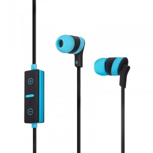 485038 Беспроводные наушники "MySound BR-02", голубые Rombica
