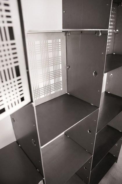 Officine Tamborrino Модульный книжный шкаф из листового металла sun-id-1373420 - Вид №1