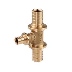98260732 Тройник с уменьшенным боковым проходом 25-16-25 Platinum RX STLM-0610260 REHAU