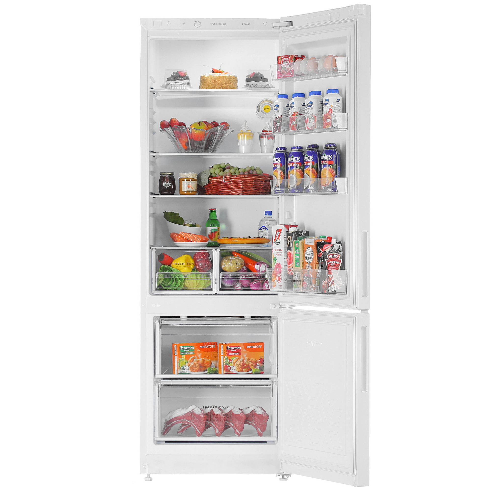5348104 Холодильник с морозильником   Бирюса 6032 белый STDN-0067604 - Вид №5