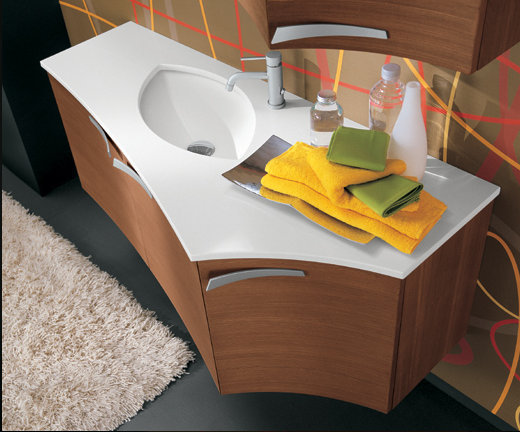 KE37 KENZIA Комплект мебели для ванной комнаты 140 см ARDECO Ardeco S. R. L 42764 - Вид №1