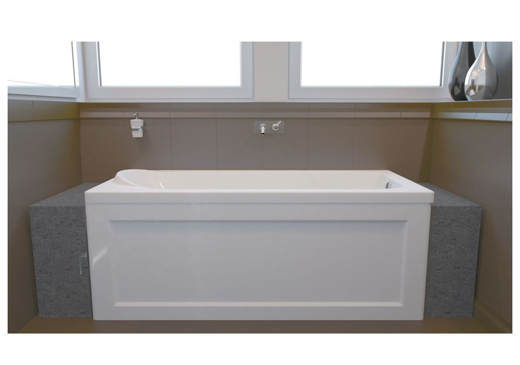 Акриловая ванна Aquanet West 160x70 (+ шторка Aquanet Alfa 4 NF6222-pivot) 0020405400196049 - Вид №6