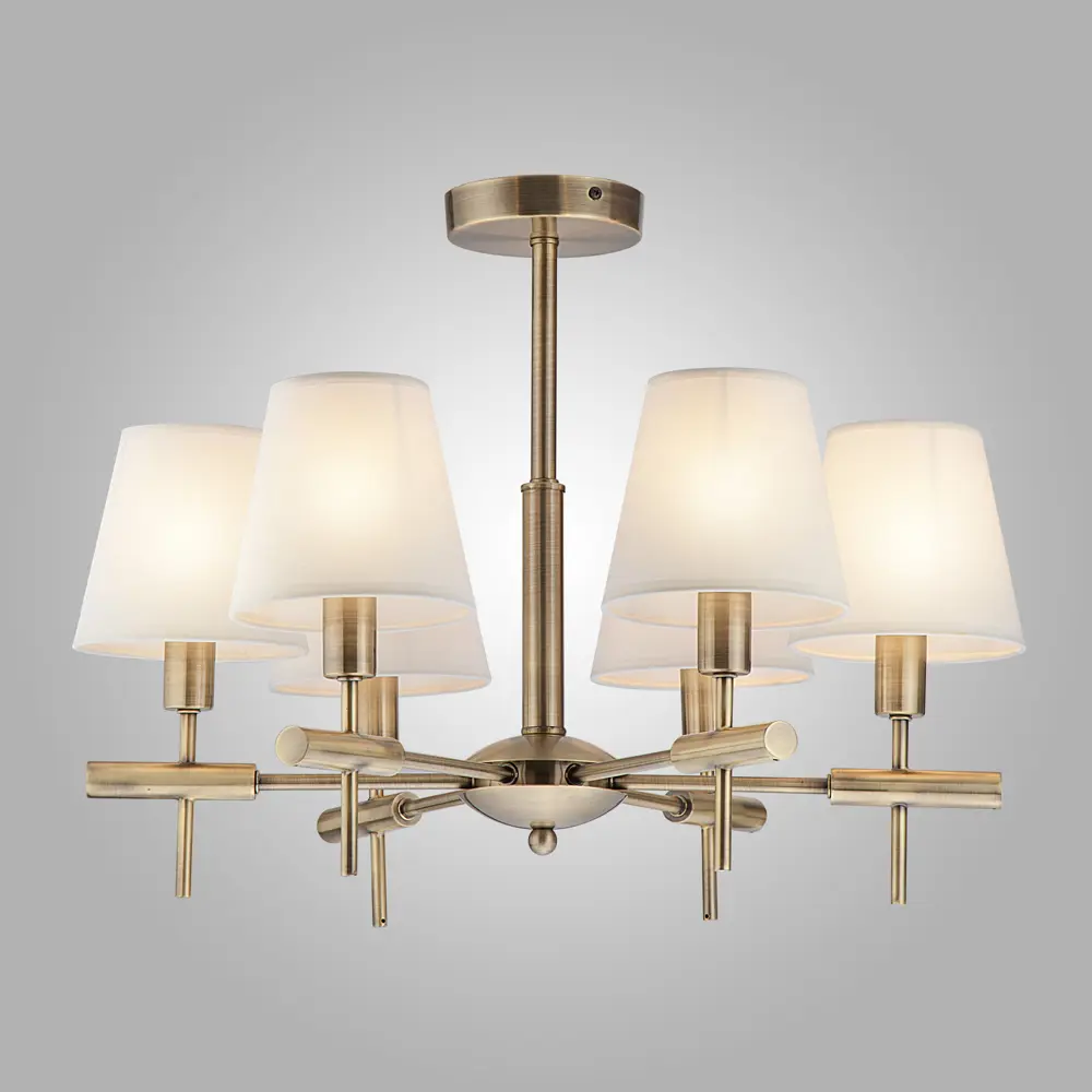 Люстра Florentina 60043/6 6хЕ14х40 Вт цвет бронза Eurosvet STLM-2071619 - Вид №2