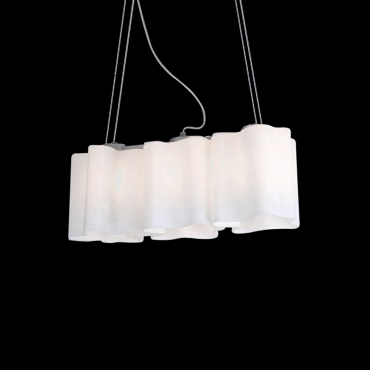 Подвесная люстра Lightstar Nubi 802130 LIGHTSTAR ДИЗАЙНЕРСКИЕ, NUBI 056085 Белый  - Вид №2
