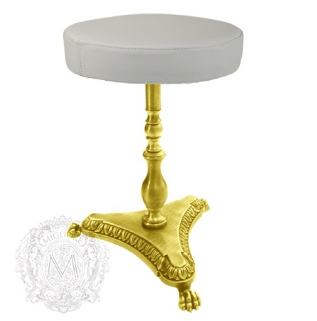 Пуфик для ванны MIGLIORE Elizabetta ML.ELB-60.156.CR - хром  - Вид №1