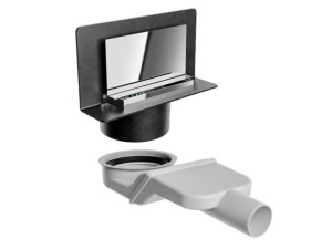 Слив для душа из нержавеющей стали и полипропилена