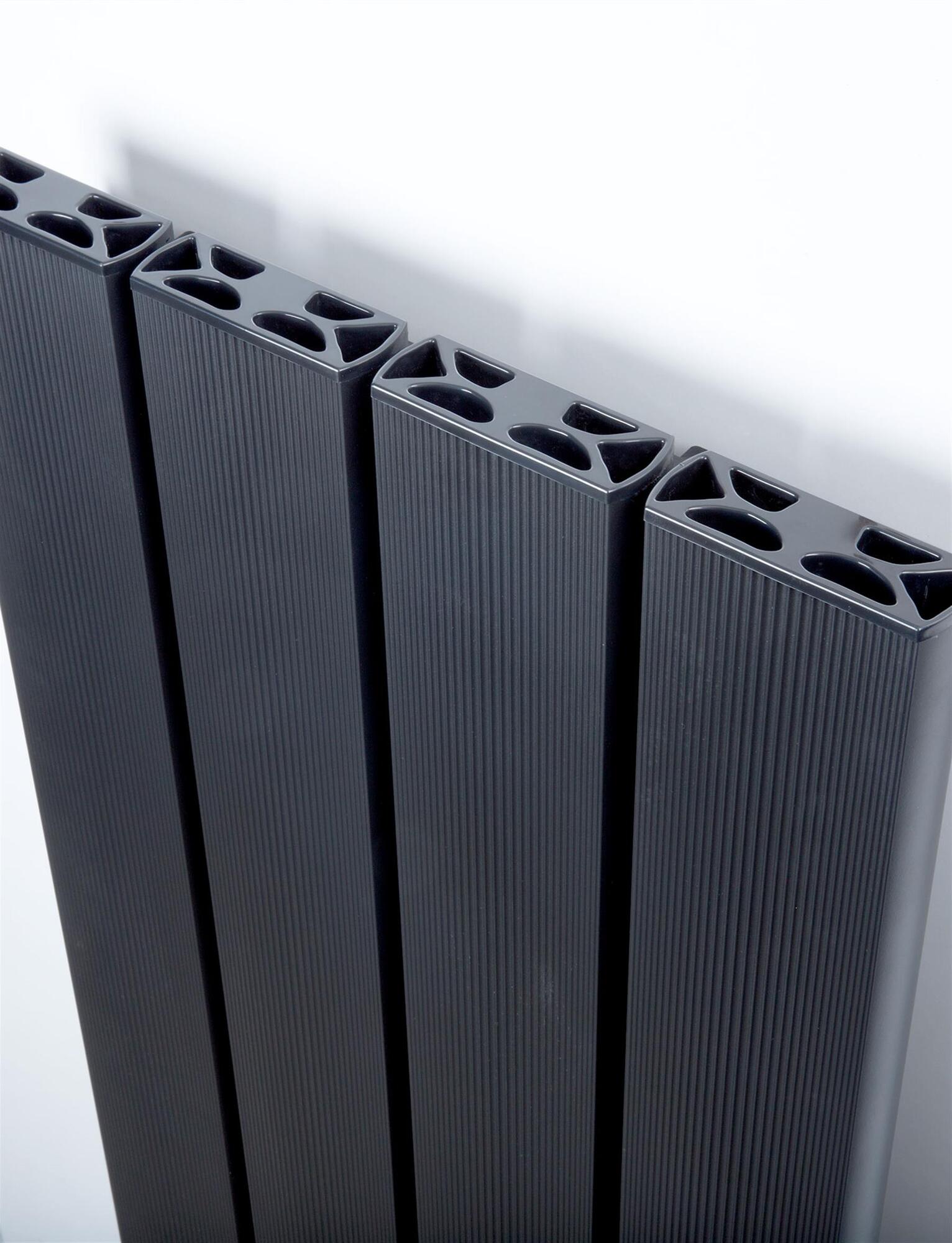 Радиатор Hammam VALERIAN Aluminium radiator комбинированный; электрический или водяной Алюминий  - Вид №24