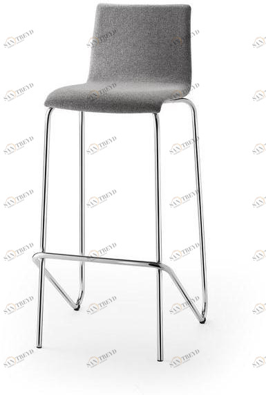 rosconi Высокий штабелируемый табурет из ткани со спинкой Aticon sun-id-1367494