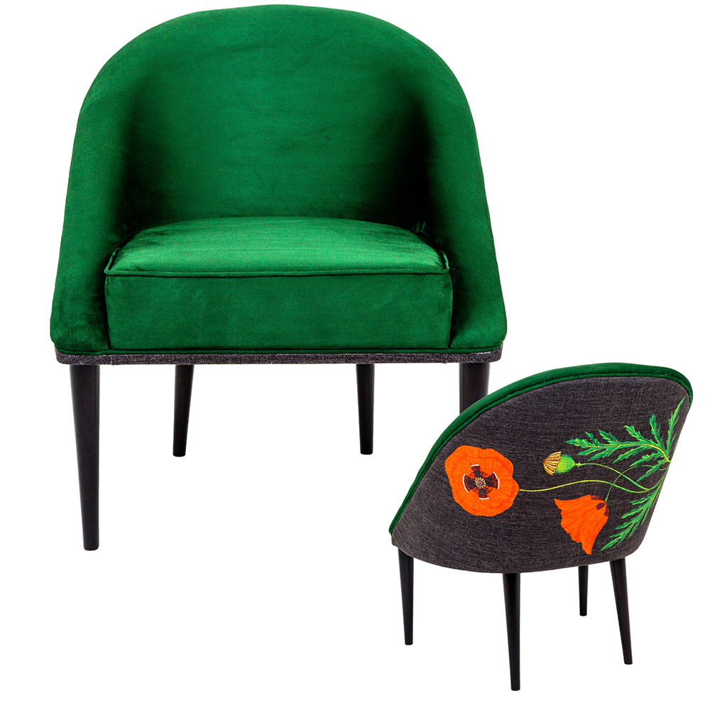 3112896 Кресло «Чистая любовь / Грин» Object Desire 