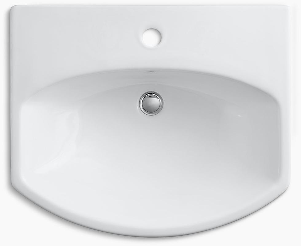 K-2362-1-0 Напольная раковина стоящая прямоугольная Kohler  - Вид №2