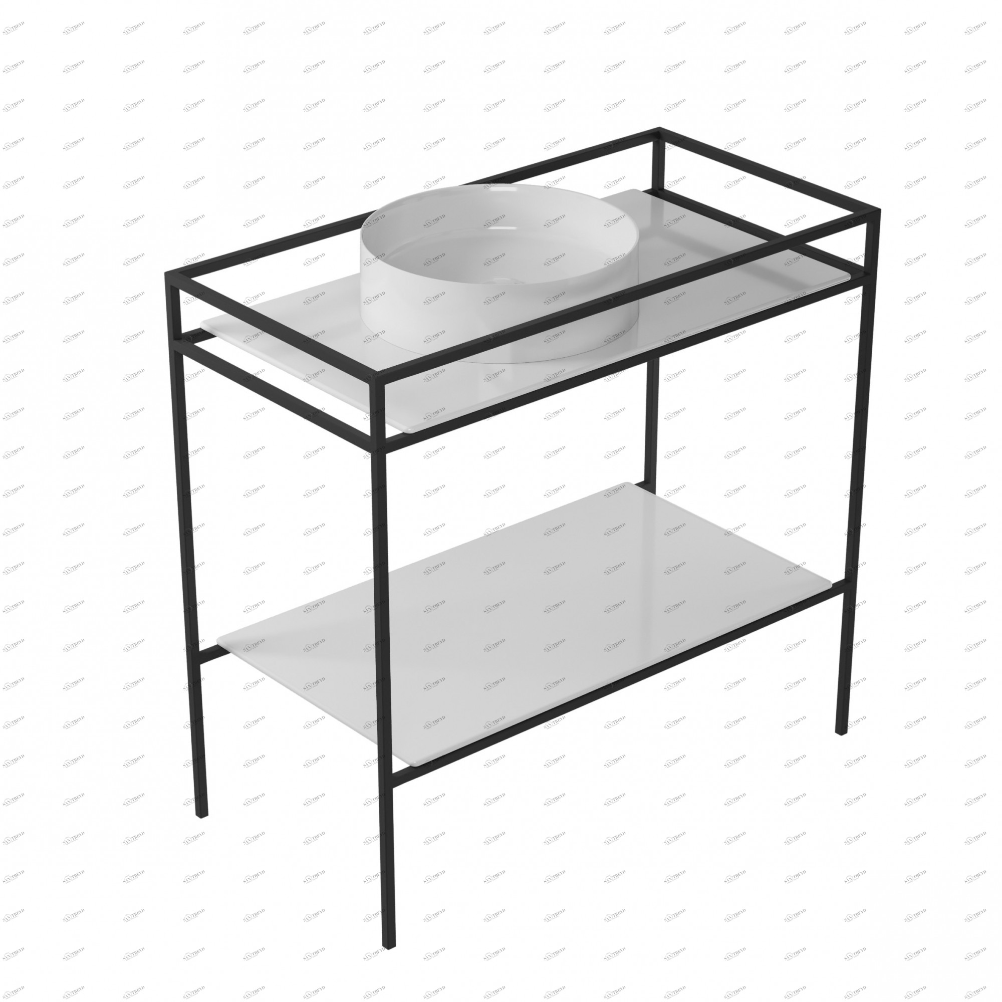 2071NE Напольная раковина стоящая овальная Galassia 