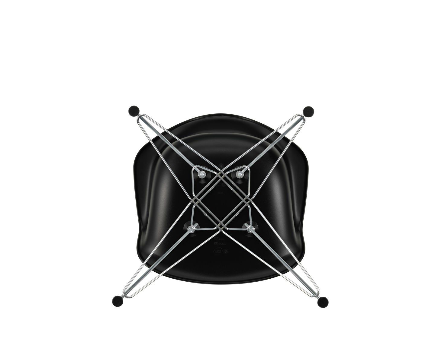 Стул с подлокотниками из полипропилена и ткани VITRA Eames Plastic Chair ARCH-00117709 - Вид №29
