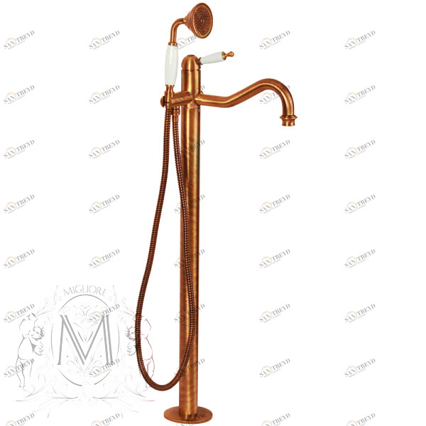 Смеситель MIGLIORE Oxford ML.OXF-6360.RA для ванны/душа - медь ML.OXF-6360.bi.ra