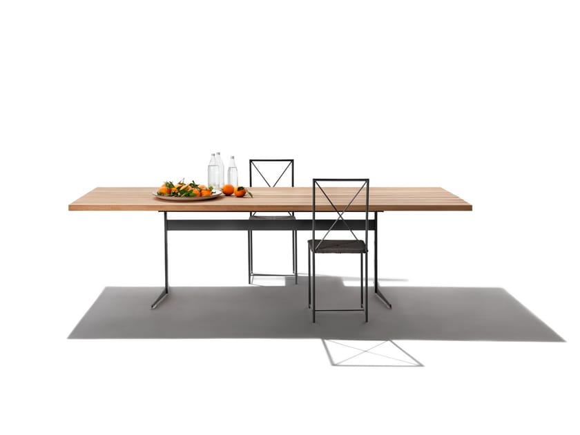 Прямоугольный стол в ироко Flexform ARCH-00119464