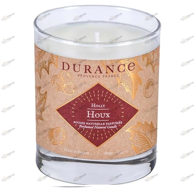 Ароматическая свеча 180гр "Падуб" Holly DURANCE  301505 Бежевый 