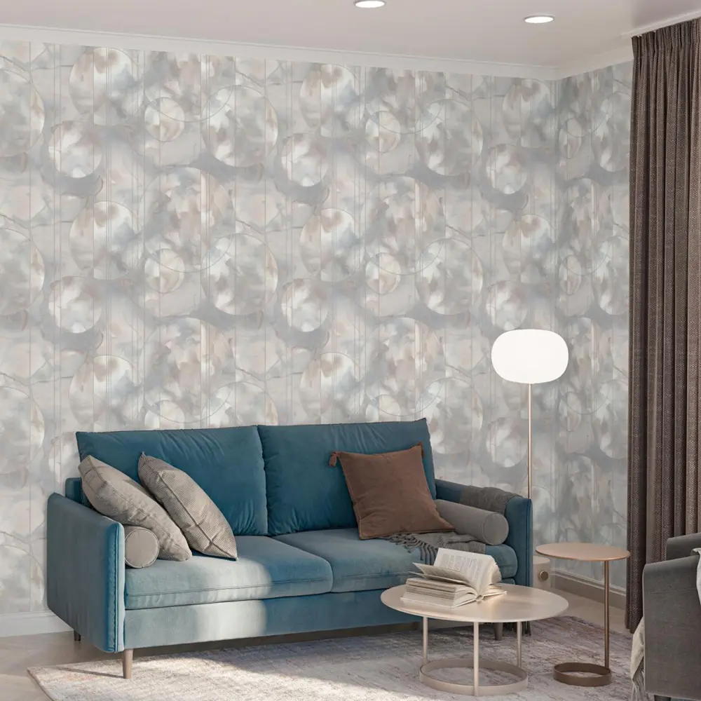 Обои Palitra Family Euphoria - бежевые флизелиновые для стильного интерьера 89390456 STLM-1332764 - Вид №3