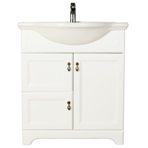 O-mebel напольная Тумба Классик 60 Белая нежно белый (молочный) ORANGE sun-id-1517203 - Вид №1