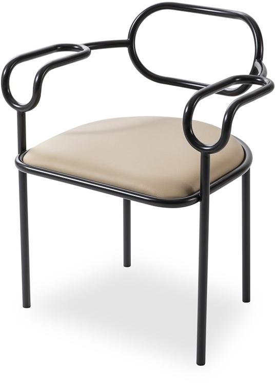 Cappellini Стул из железа с подлокотниками  Pc_22  - Вид №2