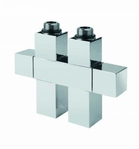 Carlo Poletti V665H10M Держатель прямоугольный, с соединением под стальную трубу.