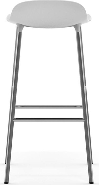 603162 Barstool 75 cm Chrome White Normann Copenhagen Form - Вид №3
