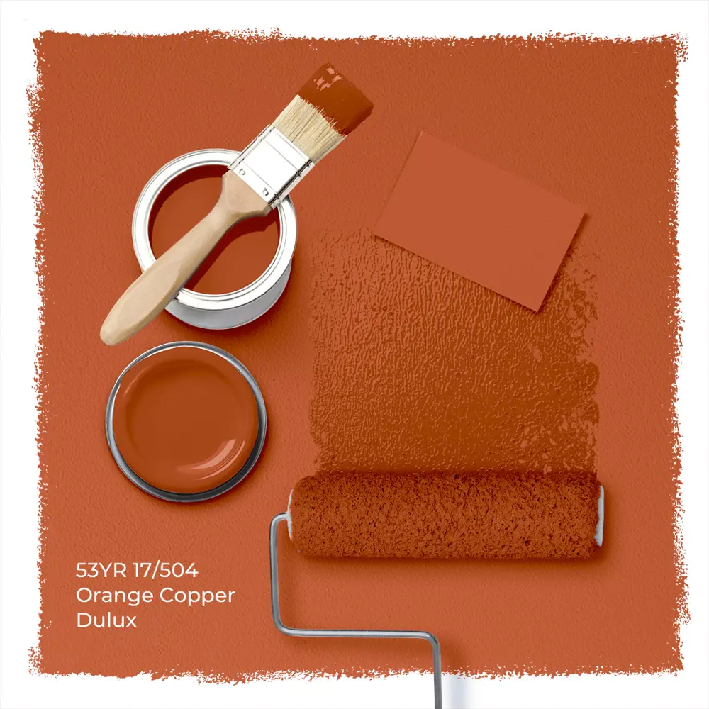 Тестер краски для стен Dulux 53YR 17/504 Orange Copper 30 мл 84870493 STLM-2187081  - Вид №3